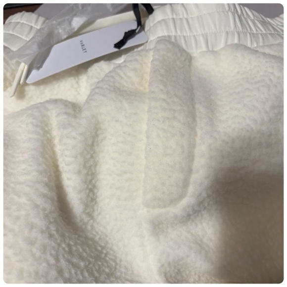 NWT Varley Samson Relaxed Fleece Teddy  Super Soft Pants, L - Picture 17 of 17